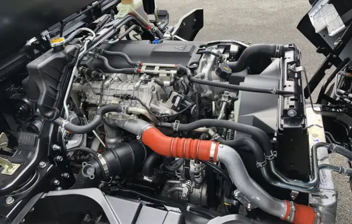 三菱 キャンター 小型 車両重機運搬 ラジコン ウインチの中古トラック画像20