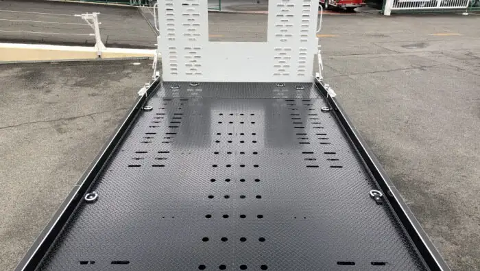 三菱 キャンター 小型 車両重機運搬 ラジコン ウインチの中古トラック画像6