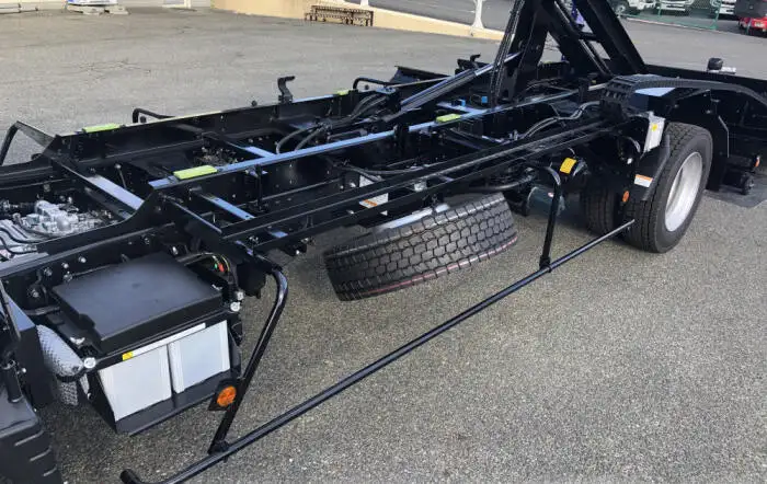 三菱 キャンター 小型 車両重機運搬 ラジコン ウインチの中古トラック画像10