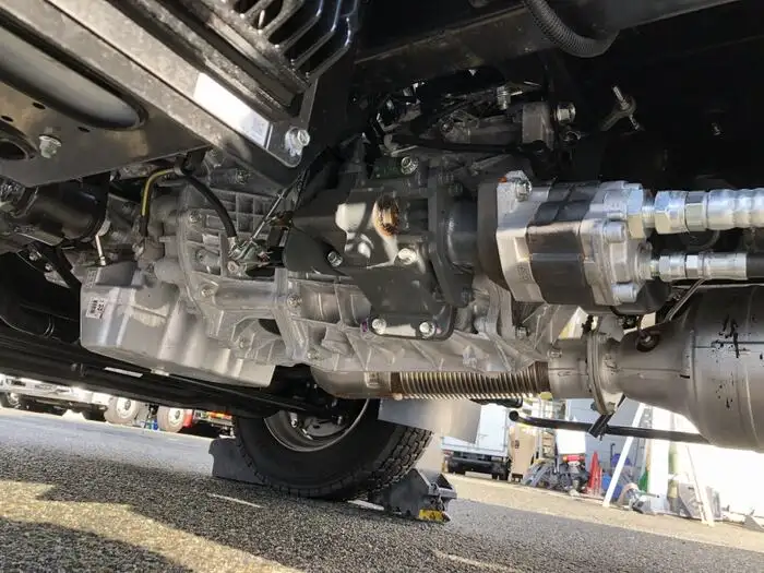 三菱 キャンター 小型 車両重機運搬 ラジコン ウインチの中古トラック画像16