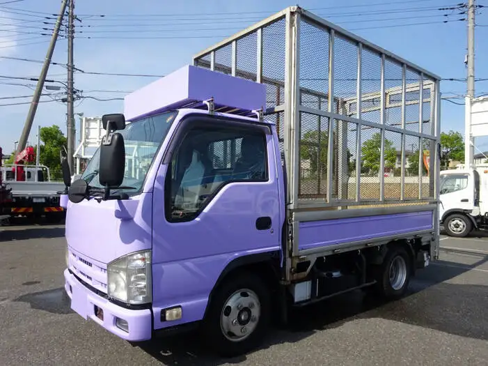 いすゞ エルフ 小型 平ボディ パワーゲート 床鉄板 の中古トラック【車両No.160266】