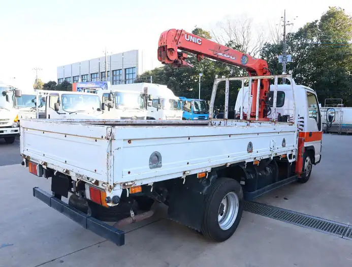 いすゞ エルフ 小型 クレーン付 3段 フックインの中古トラック画像2
