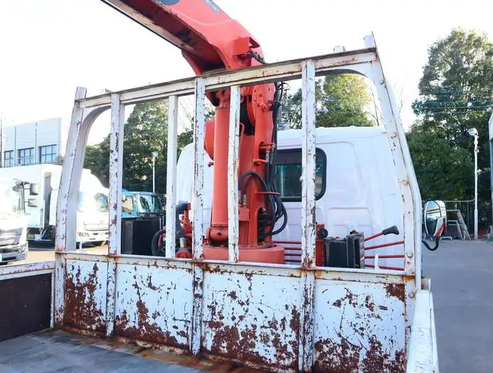 いすゞ エルフ 小型 クレーン付 3段 フックインの中古トラック画像7