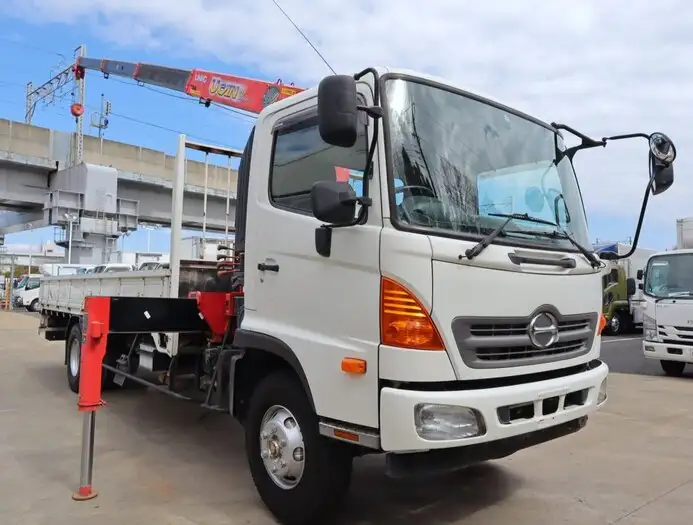 日野 レンジャー 中型/増トン クレーン付 4段 ラジコンの中古トラック画像2