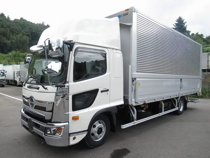 日野 レンジャー 中型/増トン ウイング パワーゲート エアサスの中古トラック画像1
