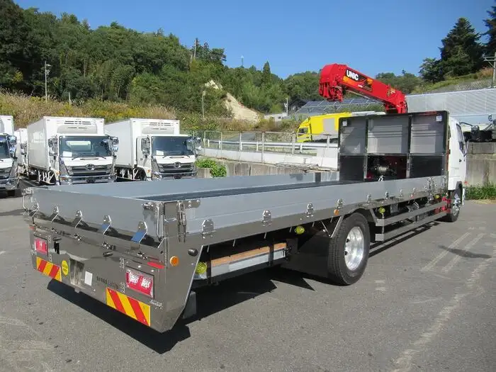 三菱 ファイター 中型/増トン 車両重機運搬 4段クレーン ラジコンの中古トラック画像2