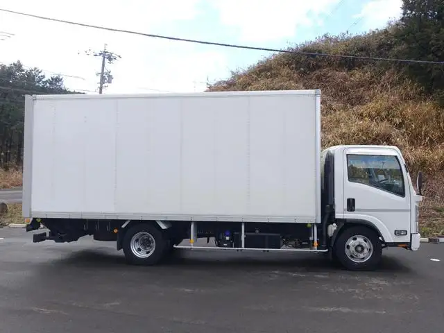 いすゞ エルフ 小型 アルミバン パワーゲート 床鉄板の中古トラック画像2