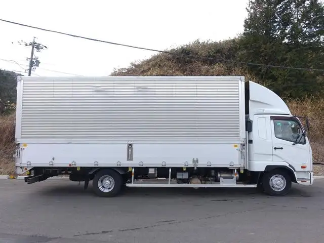 三菱 ファイター 中型/増トン ウイング エアサス ベッドの中古トラック画像2