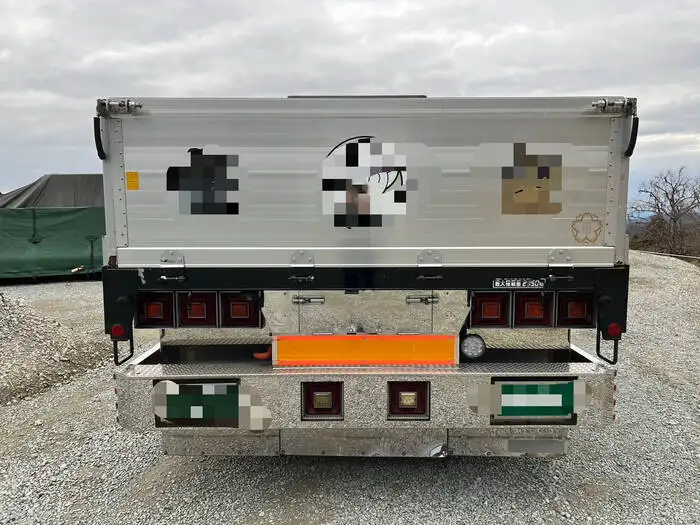三菱 ファイター 中型/増トン 平ボディ アルミブロック ベッドの中古トラック画像4
