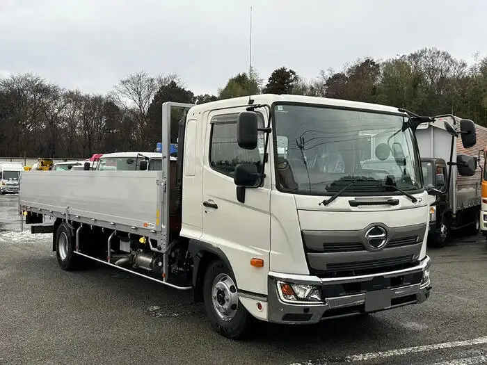 日野 レンジャー 中型/増トン 平ボディ アルミブロック エアサスの中古トラック画像2