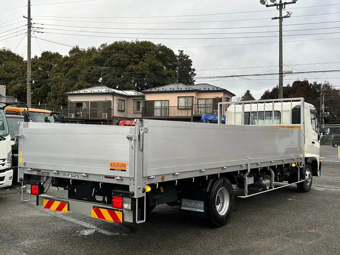 日野 レンジャー 中型/増トン 平ボディ アルミブロック エアサスの中古トラック画像3