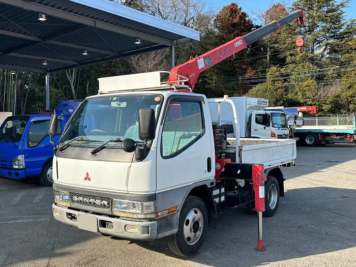 三菱 キャンター 小型 クレーン付 10尺