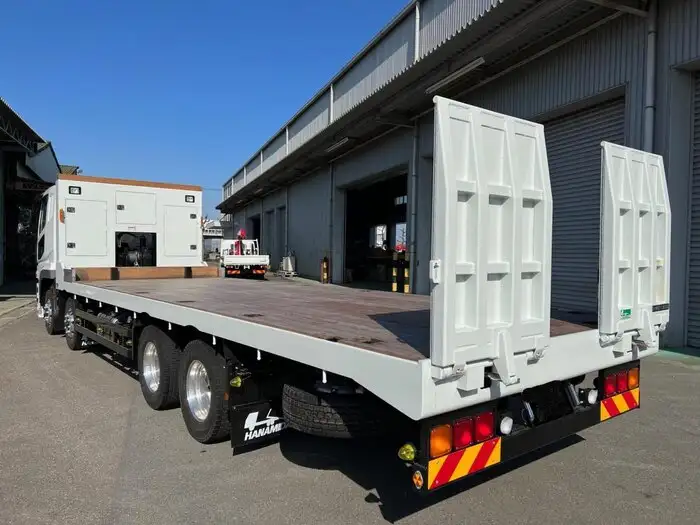 三菱 スーパーグレート 大型 車両重機運搬 ウインチ ベッドの中古トラック画像5