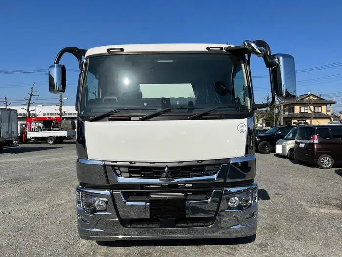 三菱 スーパーグレート 大型 車両重機運搬 ウインチ ベッドの中古トラック画像2