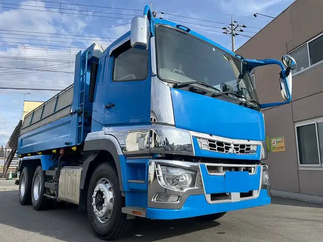 三菱 スーパーグレート 大型 ダンプ 2PG-FV70HX の中古トラック