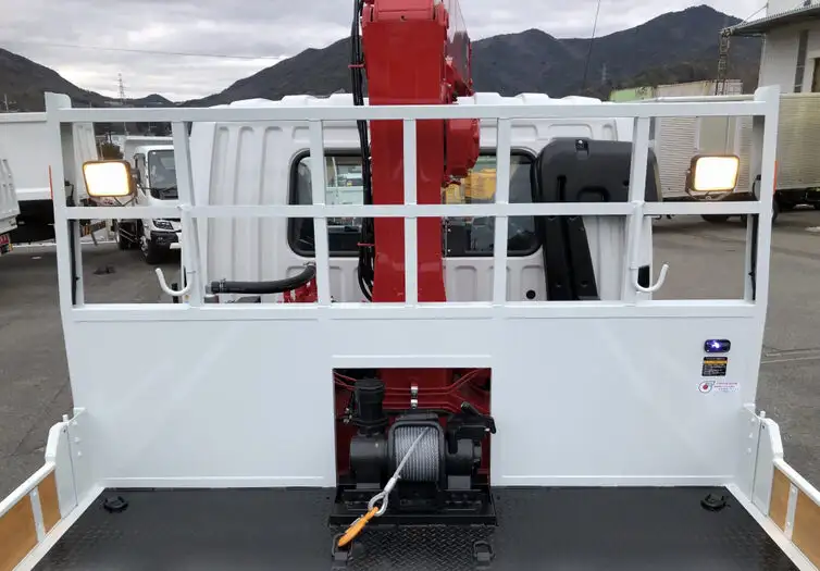 三菱 ファイター 中型/増トン 車両重機運搬 5段クレーン ラジコンの中古トラック画像5