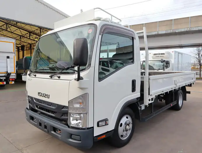 いすゞ エルフ 小型 平ボディ 2RG-NPR88AR H31/R1の中古トラック画像1