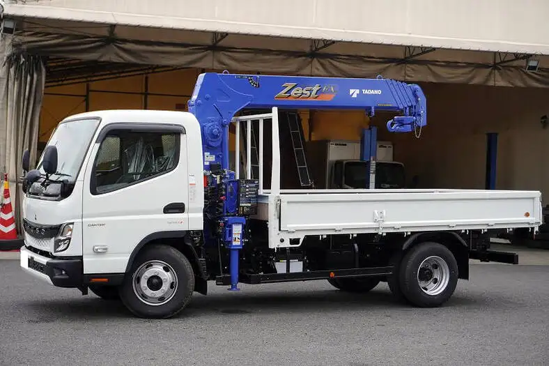 三菱 キャンター 小型 クレーン付 5段 ラジコンの中古トラック画像1