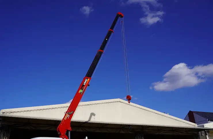 三菱 キャンター 小型 クレーン付 4段 ラジコンの中古トラック画像5