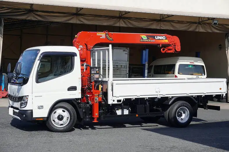 三菱 キャンター 小型 クレーン付 4段 ラジコンの中古トラック画像1