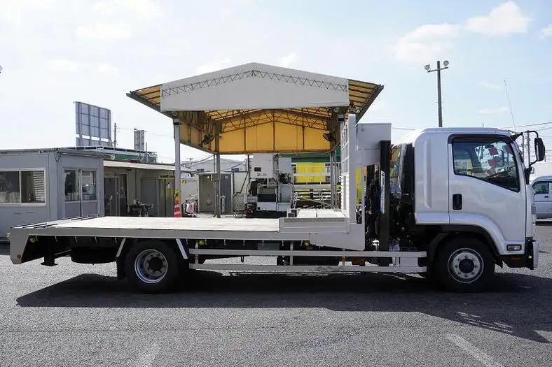 いすゞ フォワード 中型/増トン 車両重機運搬 ラジコン ウインチの中古トラック画像2