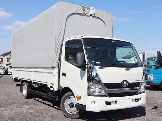 トヨタ トヨエース 小型 ウイング 幌ウイング TKG-XZU720の中古トラック画像2