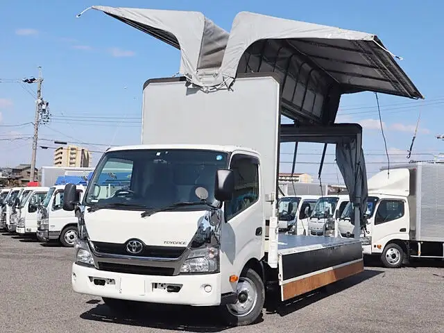 トヨタ トヨエース 小型 ウイング 幌ウイング TKG-XZU720の中古トラック画像6
