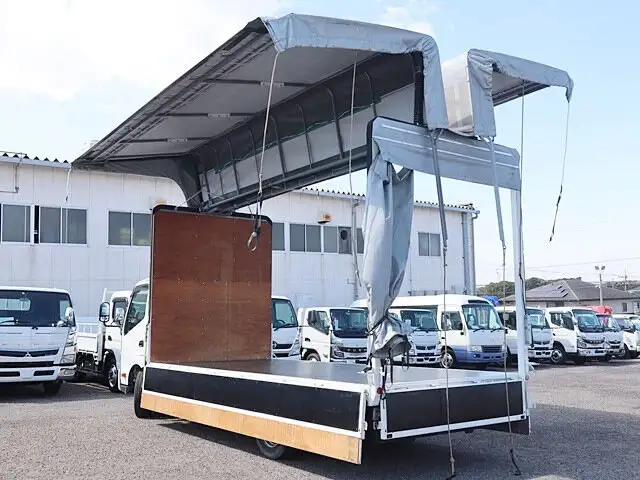 トヨタ トヨエース 小型 ウイング 幌ウイング TKG-XZU720の中古トラック画像8