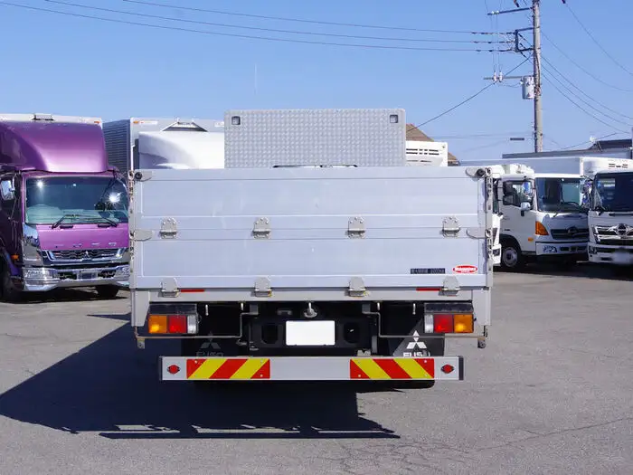 三菱 ファイター 中型/増トン 平ボディ アルミブロック ベッドの中古トラック画像4