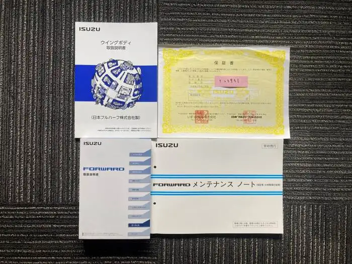 いすゞ フォワード 中型/増トン ウイング エアサス ベッドの中古トラック画像14
