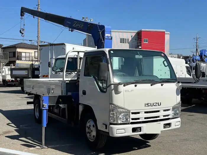 いすゞ エルフ 小型 クレーン付 4段 ラジコンの中古トラック画像2