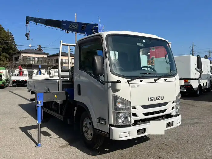 いすゞ エルフ 小型 クレーン付 4段 ラジコンの中古トラック画像2