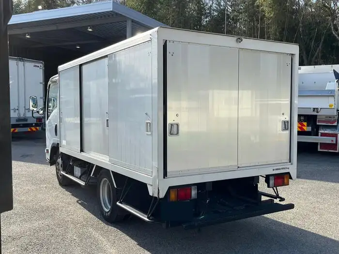 いすゞ エルフ 小型 アルミバン ボトルカー サイドドアの中古トラック画像5