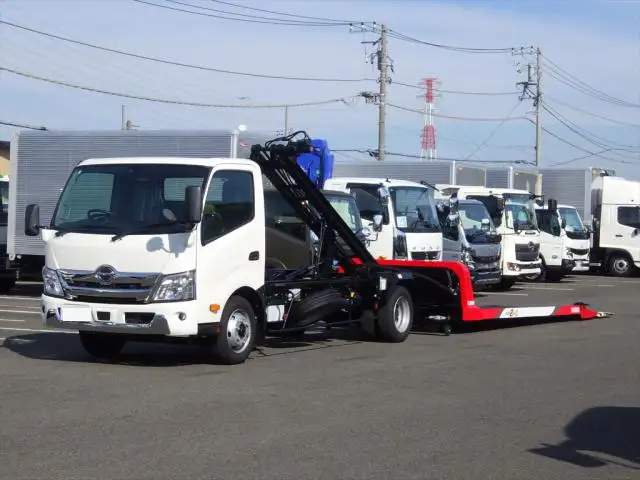 日野 デュトロ 小型 車両重機運搬 ラジコン ウインチの中古トラック画像1