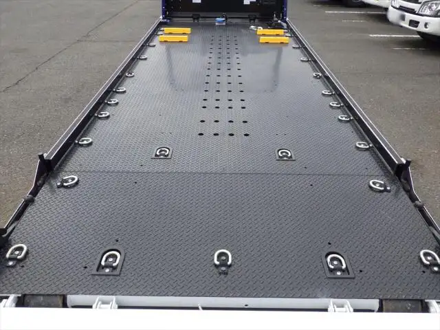三菱 キャンター 小型 車両重機運搬 ラジコン ウインチの中古トラック画像7