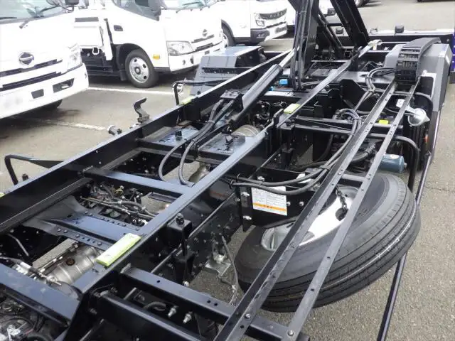 三菱 キャンター 小型 車両重機運搬 ラジコン ウインチの中古トラック画像18