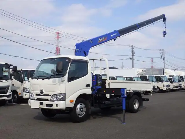 日野 デュトロ 小型 クレーン付 4段 ラジコン の中古トラック【車両No.160690】