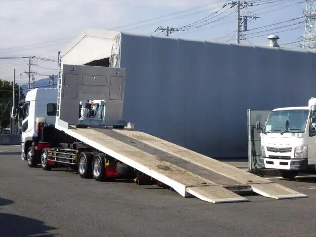 三菱 スーパーグレート 大型 車両重機運搬 ハイルーフ ラジコンの中古トラック画像10