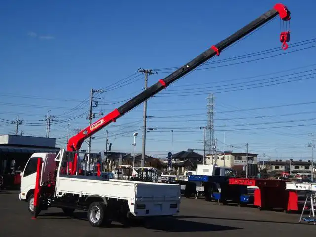 日野 デュトロ 小型 車両重機運搬 4段クレーン ラジコンの中古トラック画像10