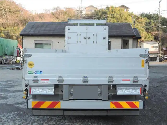 日産UD クオン 大型 平ボディ アルミブロック エアサスの中古トラック画像4