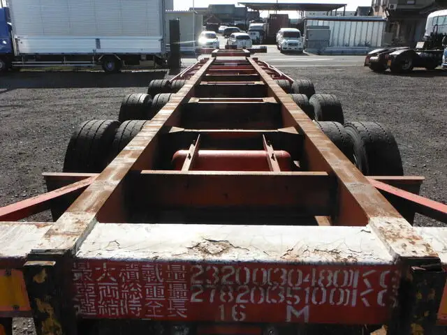 国内・その他 国産車その他 トレーラー/その他 トレーラー 3軸 YJV309Bの中古トラック画像5