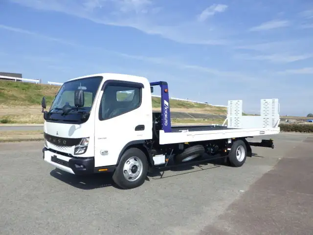 三菱 キャンター 小型 車両重機運搬 ラジコン ウインチ の中古トラック【車両No.160859】