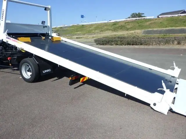 三菱 キャンター 小型 車両重機運搬 ラジコン ウインチの中古トラック画像5