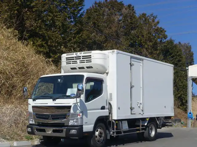三菱 キャンター 小型 冷凍冷蔵 低温 パワーゲートの中古トラック画像1