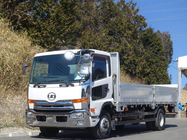 日産UD コンドル 中型/増トン 平ボディ パワーゲート 床鉄板｜画像1