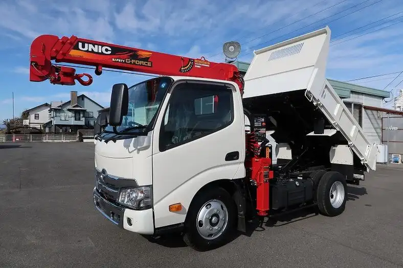 日野 デュトロ 小型 ダンプ クレーン付き 2RG-XZU600T の中古トラック【車両No.160598】