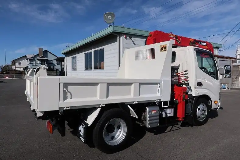 日野 デュトロ 小型 ダンプ クレーン付き 2RG-XZU600Tの中古トラック画像5