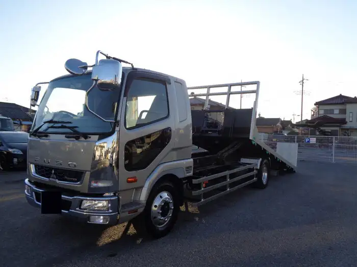 三菱 ファイター 中型/増トン 車両重機運搬 ウインチ ベッドの中古トラック画像10