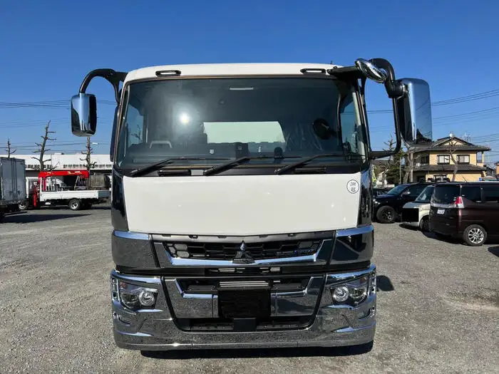 三菱 スーパーグレート 大型 車両重機運搬 ウインチ ベッドの中古トラック画像3