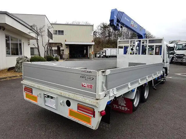 三菱 キャンター 小型 車両重機運搬 5段クレーン ラジコンの中古トラック画像2